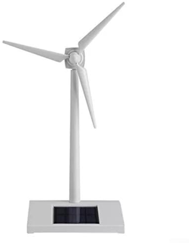 Sileduove Solar Windmühle Modell Spielzeug, Solarbetriebene Windmühle Modell Desktop Decor Craft Kinder Kinder Bildung
