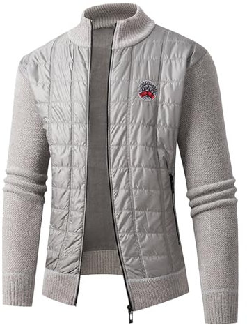 SRZYMJ Mantel Herren Lang Stehkragen Wintermantel Übergangsjacke Atmungsaktiv Outdoorjacke 3 In 1 Jacke Rot Softshelljacke Steppweste Leicht Funktionsjacke Parka Winter Sportjacke Freizeitjacke