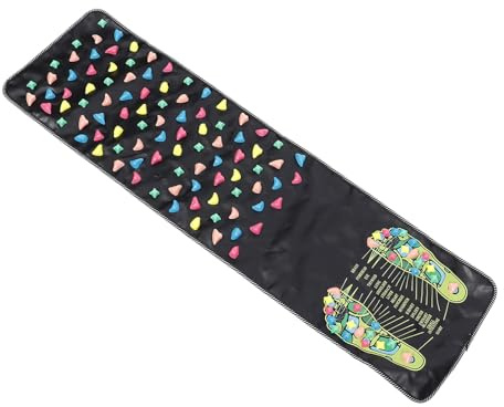 GARVALON Tapis de Massage pour Artificiel Tapis Acupression avec Points de Pression pour Relaxation Soulagement Tension et Stimulation des Zones Réflexes et Antidérapant