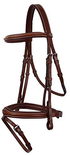 BR Trensenzaum Cheltenham | dunkel braun | WB Full