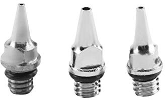 Ugelli Aerografo 3 Pezzi 0,2 mm 0,3 mm 0,5 mm - Accessori di Ricambio