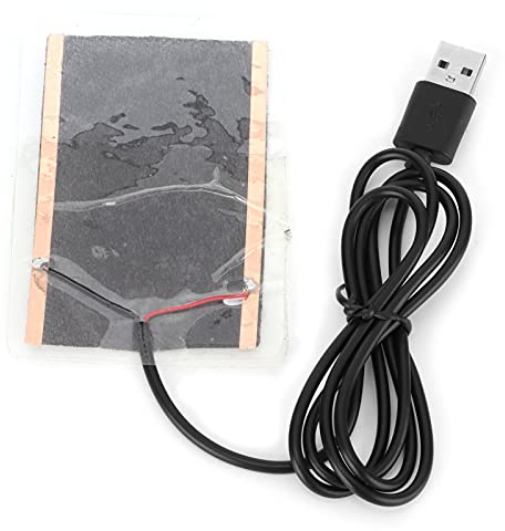 USB Tragbare Heizfolie, Elektrisches Heizelement Film Heizkissen Kohlefaser Biegebest?ndige Heizung f¨¹r Reptilien 35¡æ-45¡æ Konstanter Flexibler Warmer