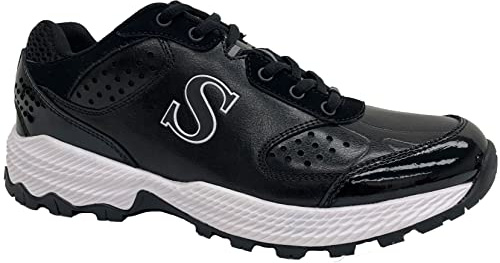 Smitty Umpire Field Shoes (10) Black/White