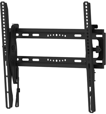ErgoAV Universal Tilt Mount for TVs 40″ to 55 Easy Cable Access, Easy to Install, Easy Cable Access, UL Tested, Capacity 115 lbs. Model ERMTM1-01B
