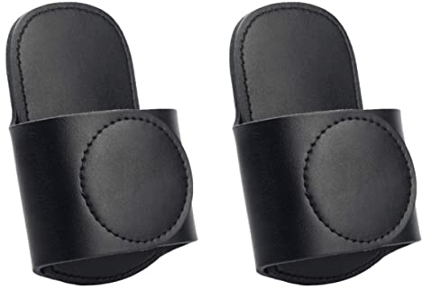 ULTECHNOVO 2 Stücke Gürtel Tragen Ärzte auf Schutz Stethoskop Ledertasche Hüfthalter für Taille Krankenschwestern Halter Clip