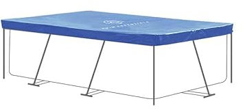 Swim Essentials | Cubierta de Piscina de Rayas Azules - 200x300 cm