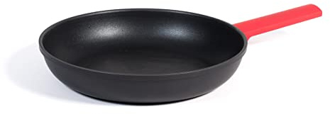 H&H Pulse Padella Antiaderente, Manico Soft Touch, 30cm