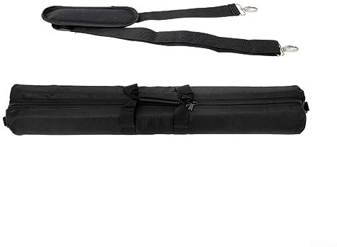 URPIZY Bolsa de transporte para trípode con correas de hombro y asas, bolsa de nailon resistente para soportes de luces, equipo fotográfico, trípodes, monopié, como lo muestra la imagen, 90 cm,