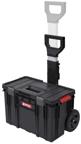 Qbrick Werkzeugkasten Vario - 530 x 315 x 225 mm - Stabiler Werkzeugkoffer mit ausziehbaren Fächern für TWO und PRO-Serie, Werkzeugkiste Toolbox Werkstattkoffer