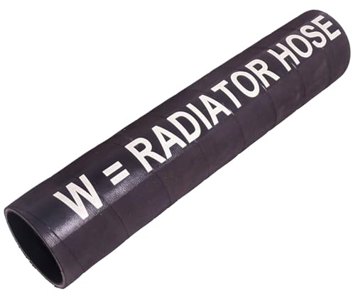 16mm (5/8) ID Black 1 Metre Length Rubber Radiator Hose