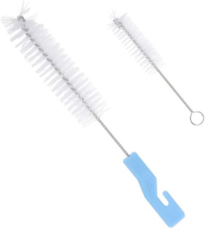 Healvian 2pcs Water Pump Cleaning Brush Drain Sucker Filter Hose Pipe Brush Flexible Cleaning Tool Water Pump Accessories