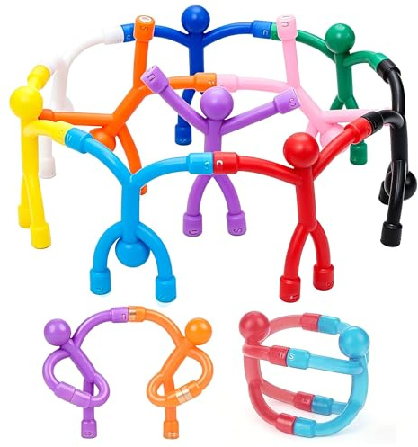 Magnetic Fidget Travel Toys for Kids Age 3-8 Year Old, 12Pcs Magnet Figures