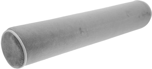 Luxshiny Almohada Cilíndrica Cervical de Algodón, Almohada Ergonómica | Rollo para Oficina y Viaje, Apoyo Lumbar Suave, Diseño Minimalista Redondo
