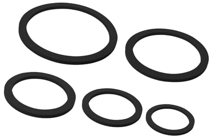 OSNIYAW Aquariums Floating Plant Rings Fish Feeding Rings Square Round Floating Aquaponics Plant Growing Set of 5 Fish Feeding