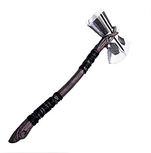 B&T Avengers Thor Axe Avenger 3 Infinity War: Thor Stormbreaker Foam Prop Replica Cosplay Hammer Axt Braun, Groß, Teenager