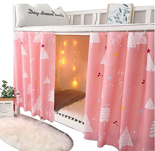 Schlafsaal Home Etagenbett Verdunkelungsvorhänge Blickschutztuch Winddicht Lichtdicht Betthimmel (1 Panel)