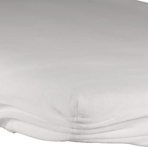 Erwin Müller Matratzen-Spannbezug Weißenfels f. Boxspringbett Stretch-Molton weiß Größe 120x200 cm