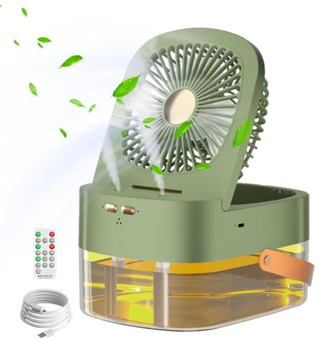Neamou Mister Fan, ventilador de niebla de agua pulverizada | Agua de ventilador de niebla de pulverización de mesa,Ventilador de agua pulverizado eléctrico de escritorio USB para mesa, hogar, uso
