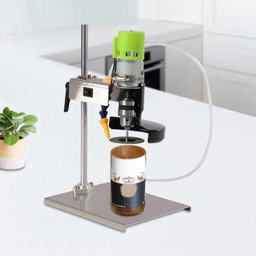 HINOPY Glasschneider für Flaschen, 150W Elektrische Glasflaschenschneidemaschine Glasschneider Bottle Cutter DIY Flaschen für Weinflaschen Seeglas DIY Blumentopf usw