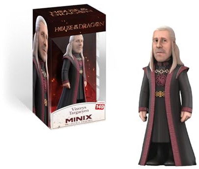 MINIX COLLECTIBLE FIGURINES, statuetta da collezione 12 cm, la casa del drago, Viserys Targaryen, collezione per esposizione, idea regalo, giocattoli per bambini e adulti, fan della TV (MN16471)