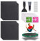 Trampolin-Flicken-Reparaturset 10 Stück 10,2x10,2 cm großes wasserdichtes quadratisches Trampolin-Flicken einfach zu verwendendes Trampolin-Reparaturset multifunktionales Trampolin-Zubehör Trampolin-F