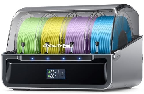 Creality CFS - Creality Filament System, sistema di filamento per stampante 3D multicolore, supporta 4 dispositivi paralleli per stampe a 16 colori per stampanti 3D K2 Plus