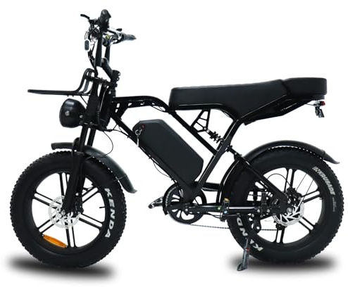 VOMO X80Ultra 20-Zoll E-MTB mit 250W Motor & 48V/15Ah Akku | Bis zu 100 km Reichweite | 7-Gang Schaltung & hydraulische Scheibenbremsen | Ideal für Stadt & Gelände | Starkes E-Bike für Erwachsene