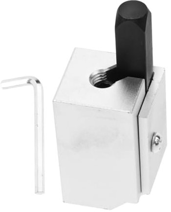 UKCOCO Jacking angolare destro lavoro di legno mortasare piazza strumento scalpello per angoli scalpello d'o ad o retto taglio ad o retto Metallo Argento