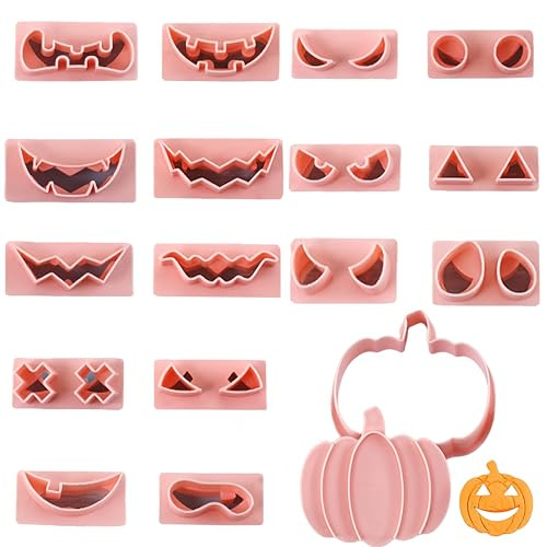 Set di 9 formine per biscotti 3D per Halloween, per biscotti fai da te