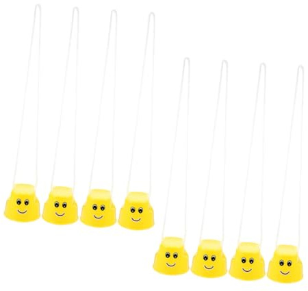 SOPOTUTU 8 Piezas Juguetes Interactivos de Plástico para Entrenamiento de Equilibrio Desarrollo de Coordinación Aire Familiar