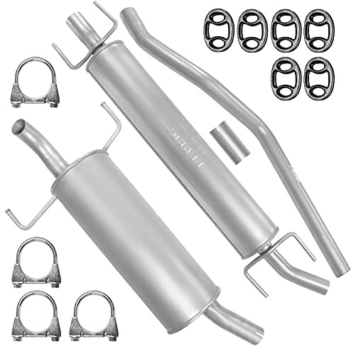 FERROZ Auspuff für Opel Astra H III 3 2004-2014 | Mitteltopf und Endtopf, Motoren: 1.6 -1.8 | Caravan (Kombi)