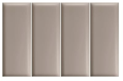 3D mjuka väggpaneler, självhäftande sänggavel väggskydd, lädertyg för barnkammare/lekrum, ljudisolerat (4-pack)