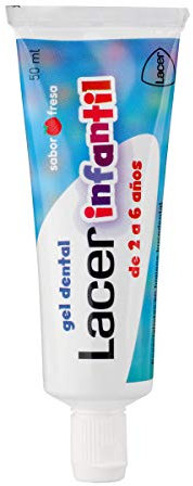 Lacer KIT Infantil Gel Dental Fresa 2-6 años, 75ml+REGALO Puerta del Ratoncito Pérez