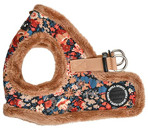 Puppia Brustgeschirr für kleine und mittelgroße Hunde - Gianni Harness B - verstellbar und komfortabel
