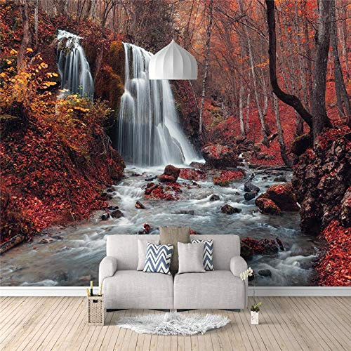 Fotomurales cascada 175X210cm Decoración de Pared decorativos Murales moderna de Papel Pintado Sala Living Oficina Dormitorio