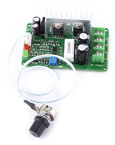 PWM Regler 12V/24V/36V - DC Motorgeschwindigkeitscontroller 15A mit Potentiometer und Überlastschutz für präzise Drehzahlregelung