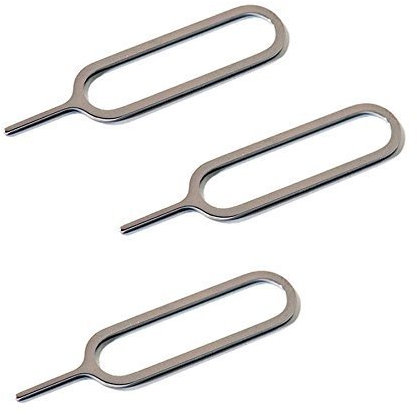 Pack of 3 SIM Card Tray Open Opener Ejector Eject Pin Removal Remover Key Tool