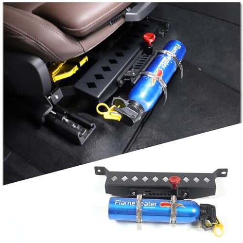 YANER Soporte de montaje para extintor de incendios de barra enrollable ajustable para X3 G01 2018-2023, soporte de montaje para extintor de incendios para asiento de pasajero de coche