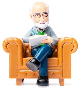 Winkee - Schreibtisch Psychologe I Die besten Freud’schen Weisheiten auf Knopfdruck I Freud Schreibtisch Therapeut Figur I Batterien inklusive (Deutsch)