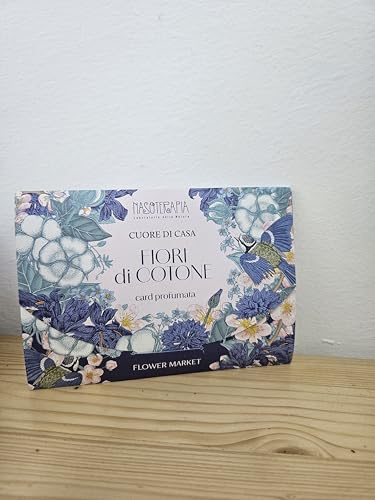 NASOTERAPIA CARD PROFUMATA FIORI DI COTONE
