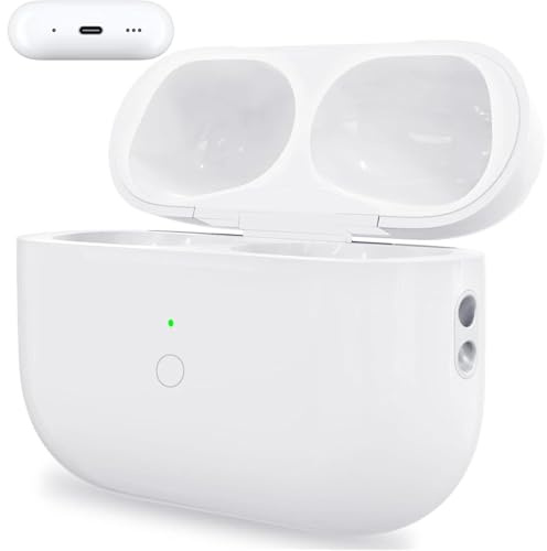 XIEANDKONG USB-C Kabellose Ladecase Kompatibel mit Air Pods Pro 1. und 2. Generation, Charging Case mit Bluetooth Pairing Synchronisierungstaste für Air Pods pro Neueste Type-C