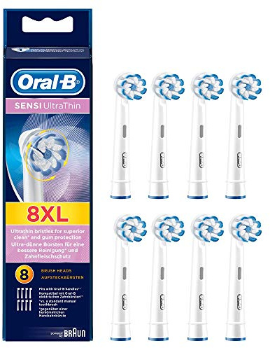 Oral-B Sensi Ersatzbürsten für die elektrische Zahnbürste, 8 Stück