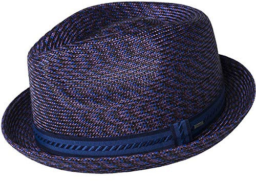 Bailey of Hollywood Mannes Strohhut Herrenhut Sommerhut Sonnenhut (XXL (62-63 cm) - lila)