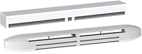 EH 5/45 +RA+ C-42BL - ENTREE D'AIR HYGRO. ACOUST. 5/45+RALLONGE+CAF - 42DB BLANC