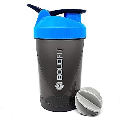 Boldfit Compact Gym Shaker Bottle 500ml, Shaker Bottles For Protein Shake 100% Leakproof Guarantee Protein Shaker/sipper Bottle, Ideal For Protein, Pre Workout And Bcaas & Water Bpa Free Material