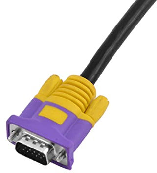 Ruilogod HD 15pin maschio al maschio m/m VGA monitor prolunga cavo cavo 3 metri 10ft