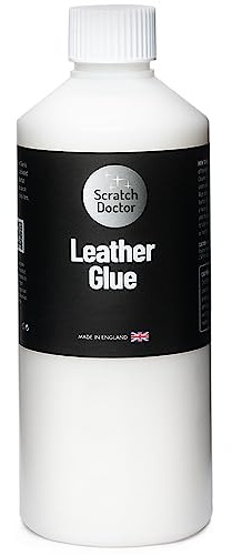 Scratch Doctor Leather Glue Strong Flexible Adhesive for Repairing Furniture, Shoes, and More (250ml)
