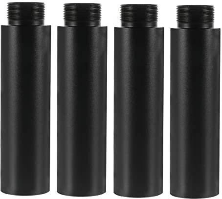 Toyvian 4 Stück Mikrofon-Verlängerungsrohr Schlauchhalter Ständer Schreibtisch Mikrofonarm Stangenhalter Mikrofonarmrohre Mikrofonhalter Extender Mikrofonständer