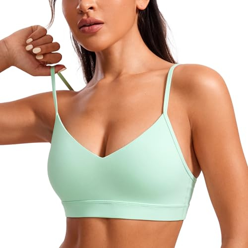 CRZ YOGA Butterluxe Sport-BH:ar med V-ringning Mint Moment M