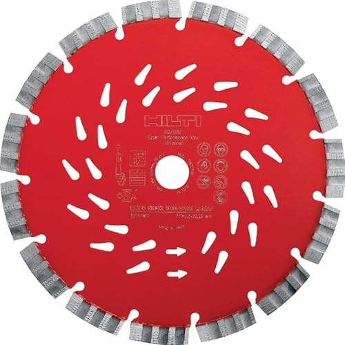 Hilti 2233562 Disco de corte de diamante universal SPX 230/22.23 mm para amoladora angular/sierra (mampostería/piedra/hormigón) 1 ud